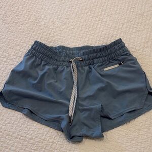 Vuori Women's Slate Blue Athletic Shorts